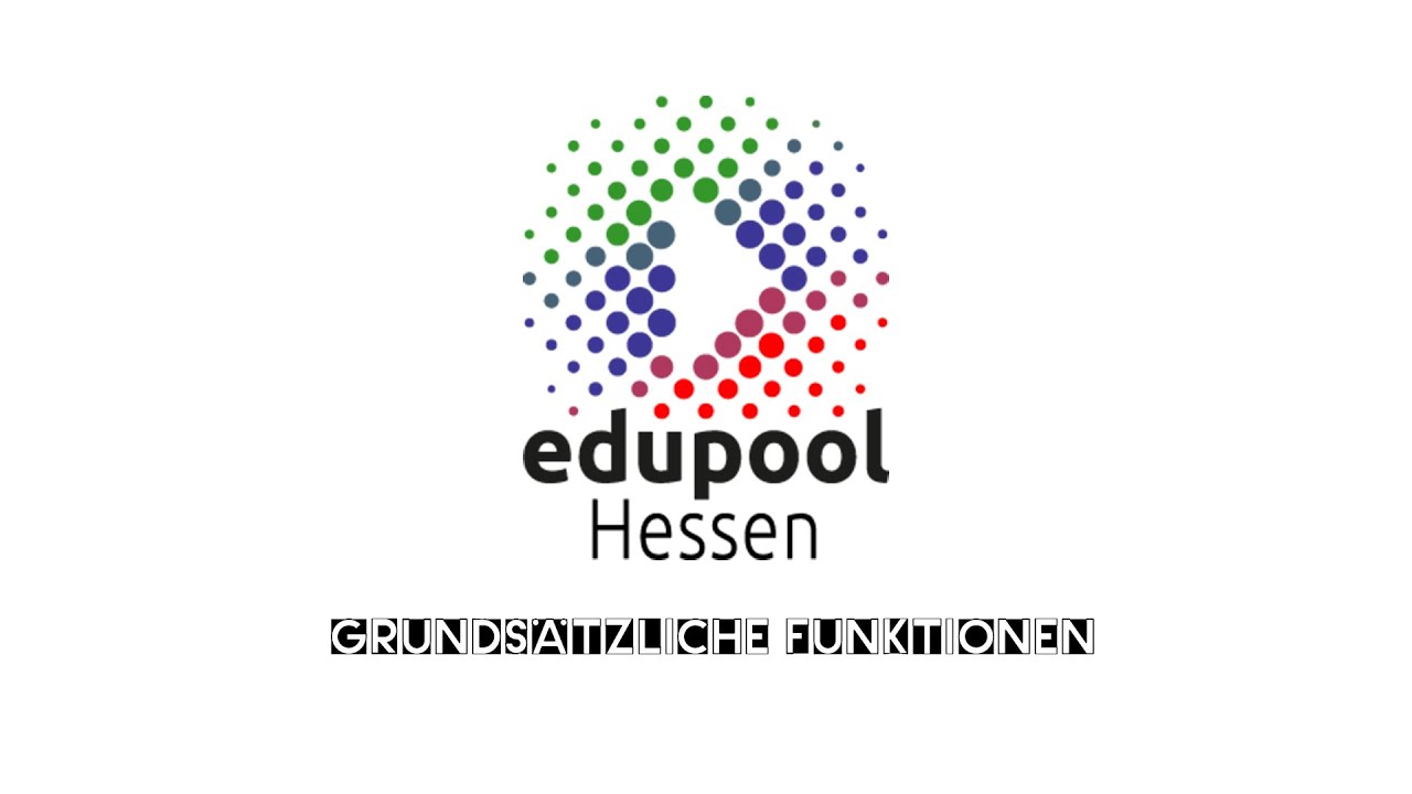 edupool hessen - grunds&auml;tzliche Funktionen