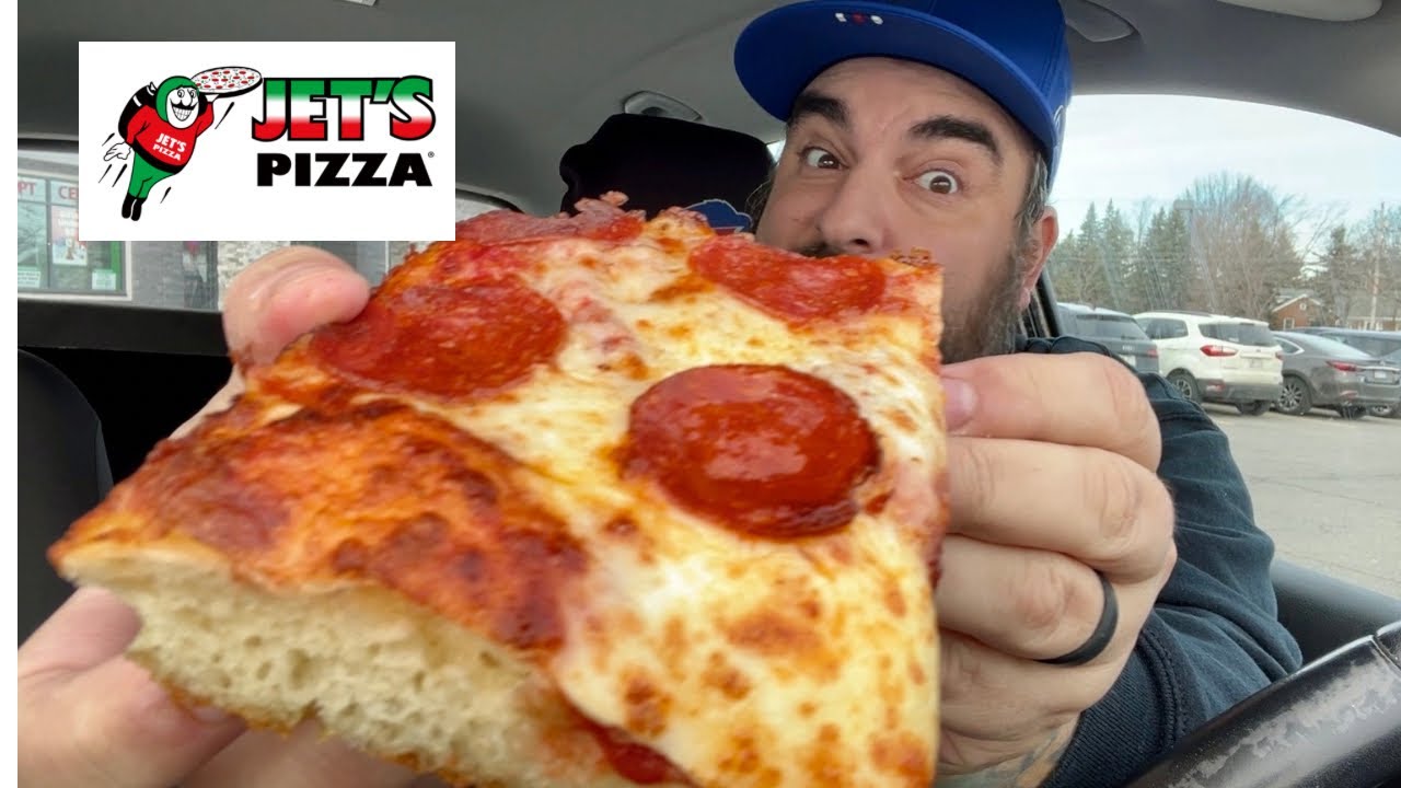 First & Last Time Trying Jet’s Pizza 🍕 