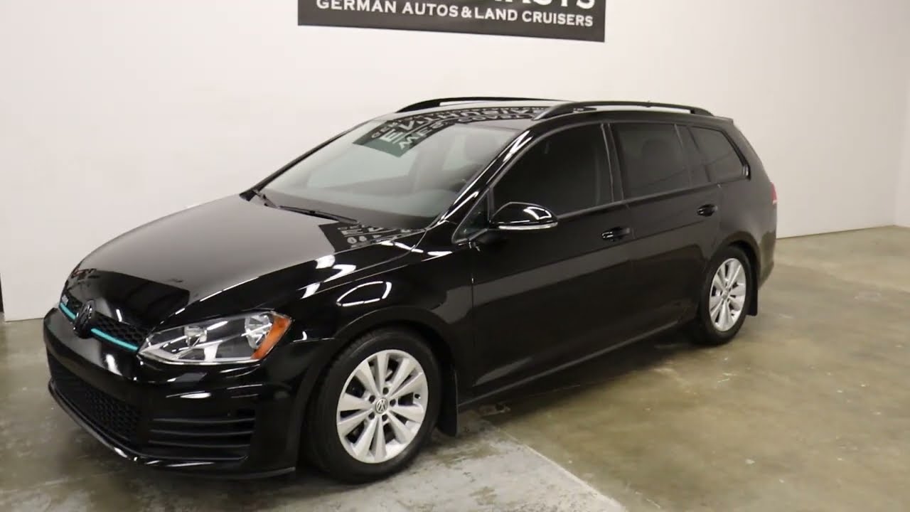 2017 Volkswagen Golf Sportwagon S 4motion 6 Speed with Mods