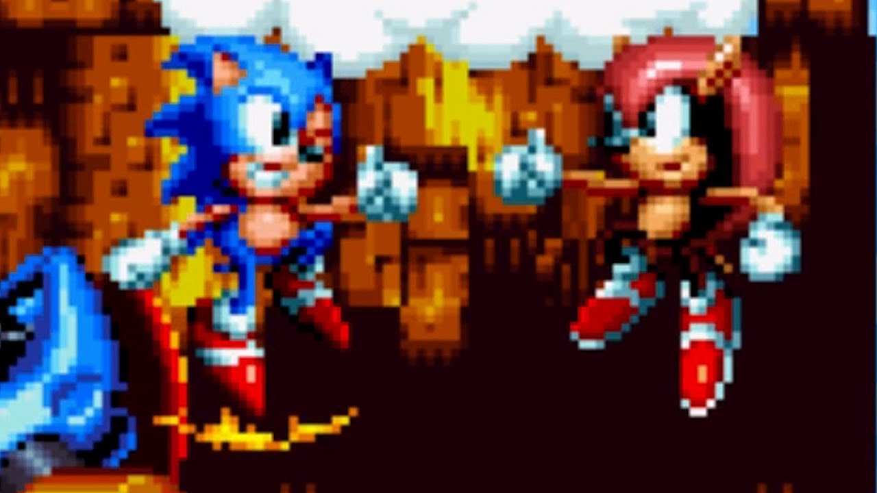 Sonic Mania Plus - Encore Mode - Part 1 - Angel Island Zone / Green Hill Zone (Chaos Emerald 1)