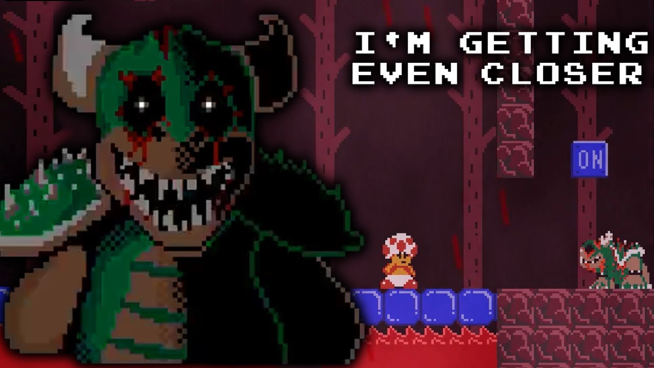 BOWSER.EXE СХОДИТ С УМА - SUPER MARIO BROS - БЕЗУМИЕ КУПЫ (игра ужасов Super Mario Bros)