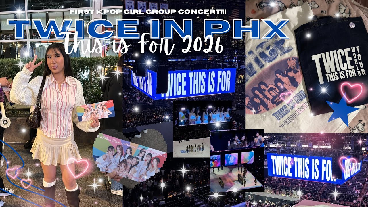TWICE CONCERT IN PHX! | THIS IS FOR TOUR 2026 🤍