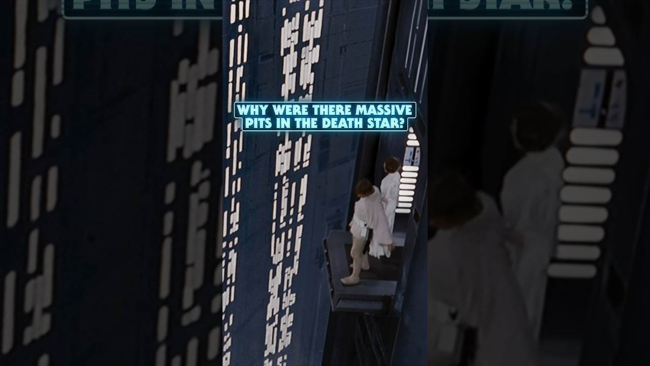 Why is the Death Star Full of Pits and Bridges with No Guardrails? #starwars