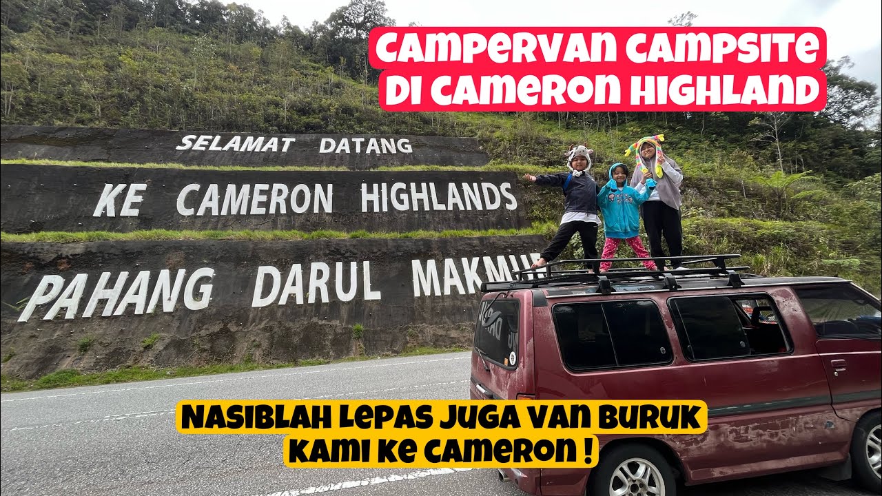 🌈JALAN JALAN CAMPERVAN CAMERON HIGHLAND | ZAKKA CAMPSITE #campervan #camping #diy #travel #vanlife