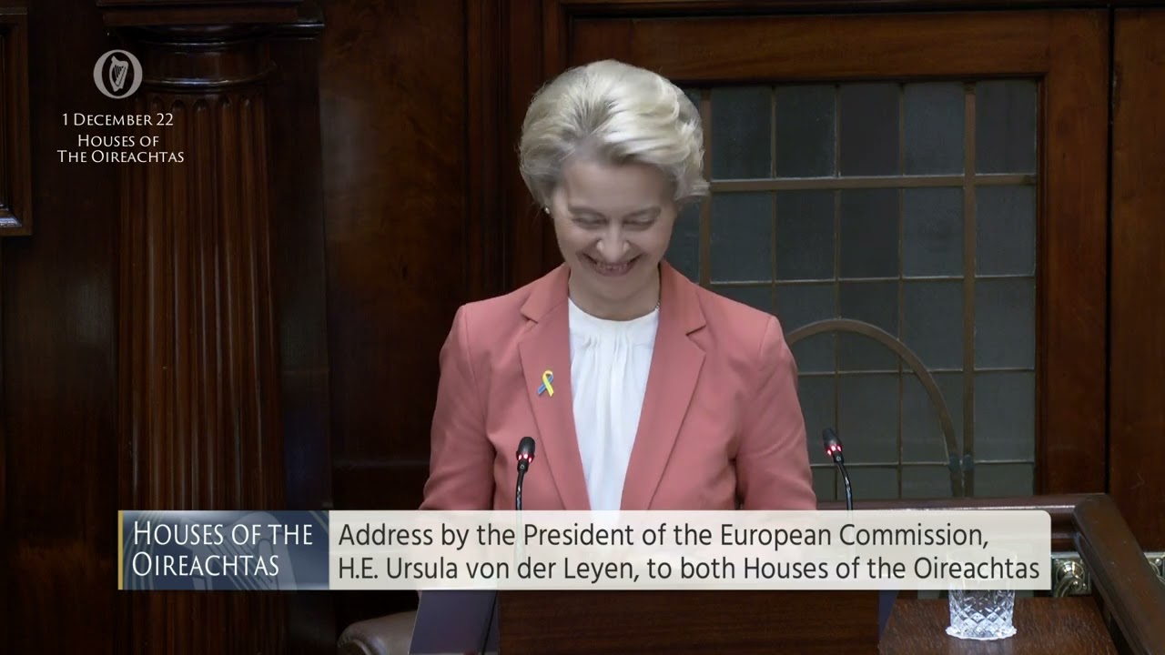 Address by the President of EC, H.E. Ursula von der Leyen - speech from 1 Dec 2022