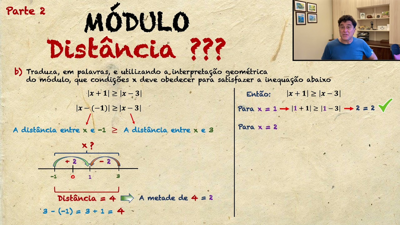 Módulo -  Distância ??? -  parte 2