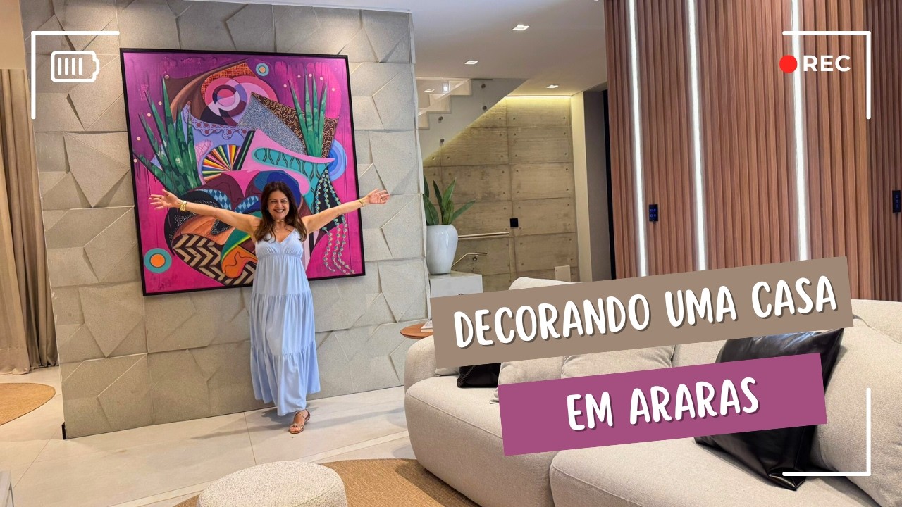 Decorando uma casa Contemporânea em Araras