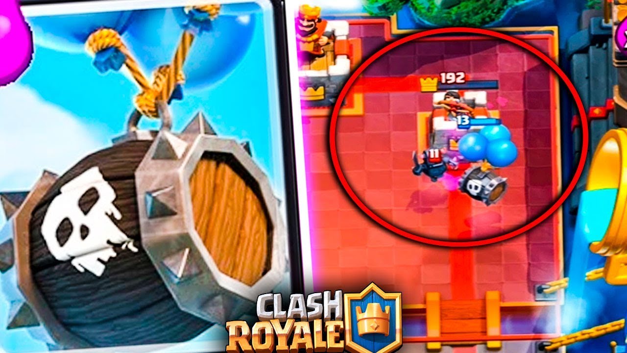 MEJORAMOS LOS GLOBOS ESQUEL&Eacute;TICOS AL M&Aacute;XIMO!! | Clash Royale | Rubinho vlc