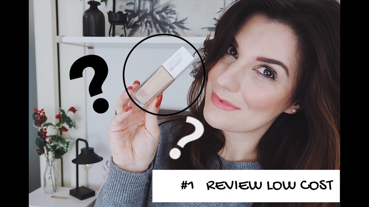 #1 REVIEW LOW COST -Maybelline SuperStay 24h  || Federica Effe