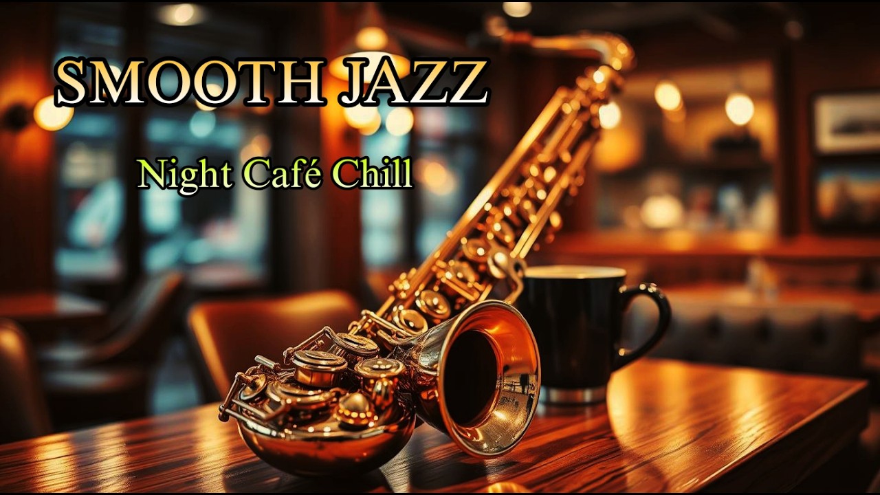 Smooth Jazz Night Café Chill 🎷 Relaxing Saxophone Music for Coffee & Lounge