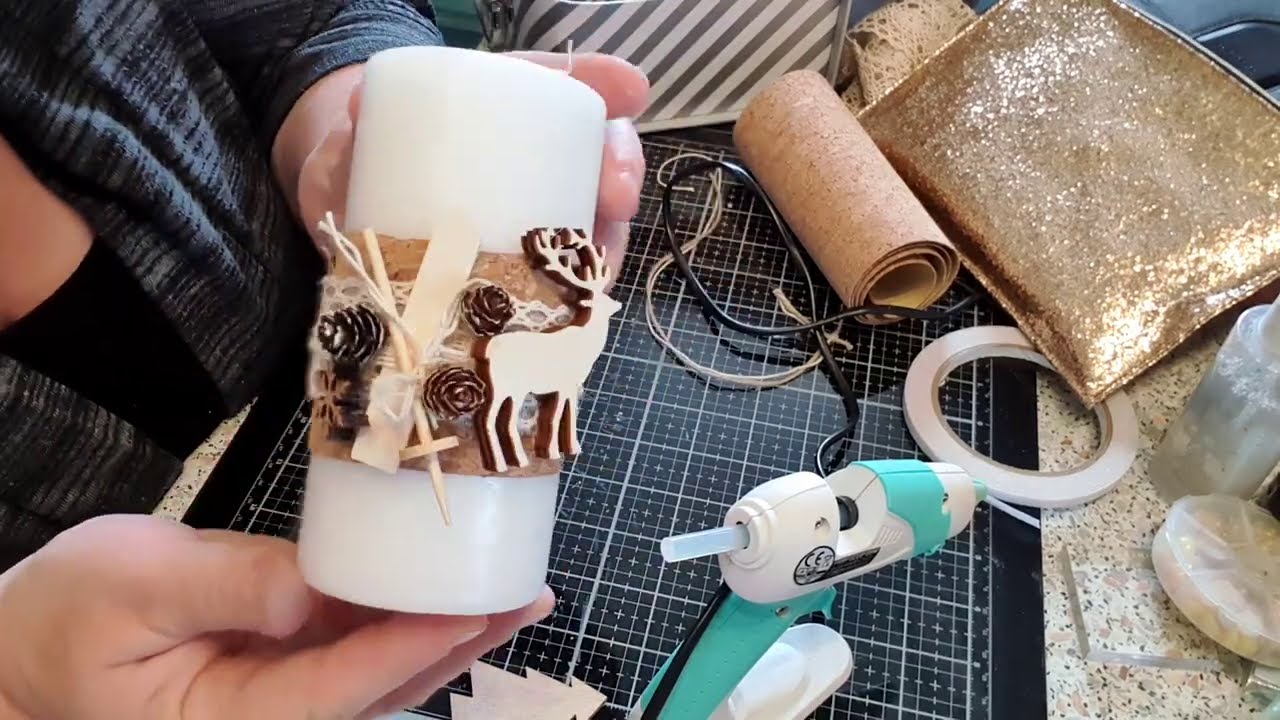 HOME DECO: CUSTOMISER UNE BOUGIE