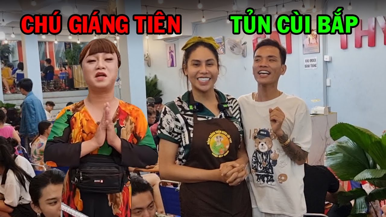 Tủn Cùi Bắp thăm DIVA Cát Thy gợi nhớ về Giáng Tiên - Ẩm thực Cha Rồng bánh tráng trộn