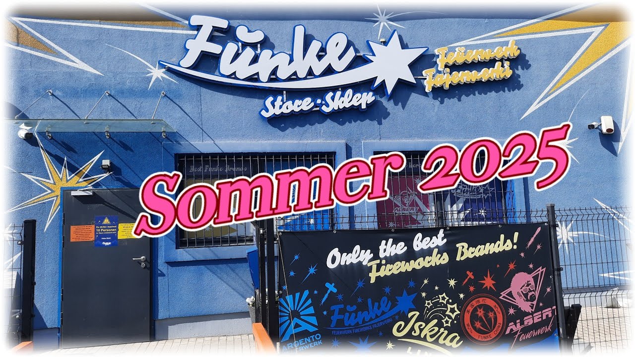 FEUERWERK EINKAUFEN IN POLEN 🇵🇱 FUNKE STORE IM JUNI 2025 💥  PyroBANG!