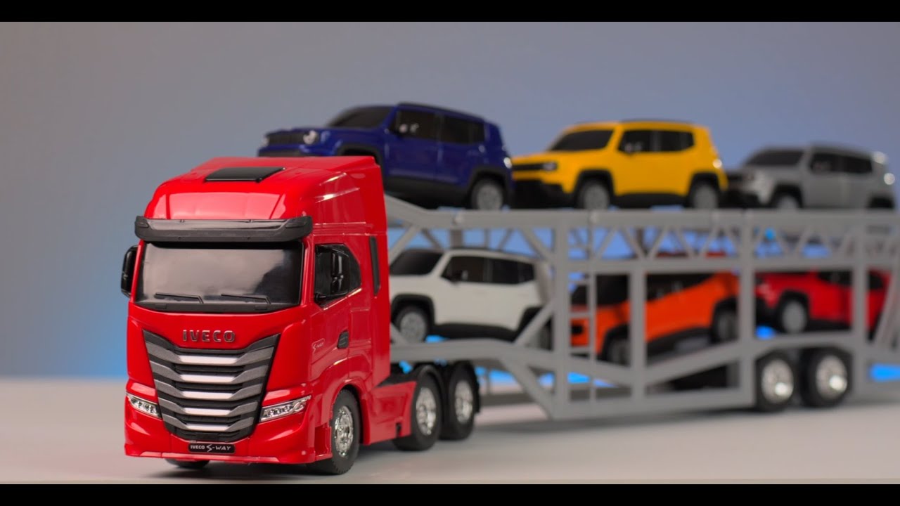 Iveco S-Way Cegonha Com 6 Jeep Renegade!