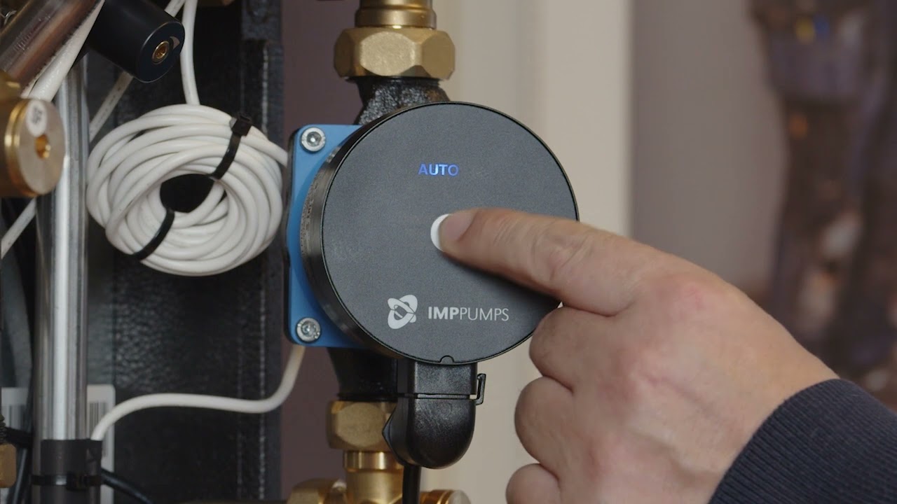 Pumpeindstillinger IMP-pumpen