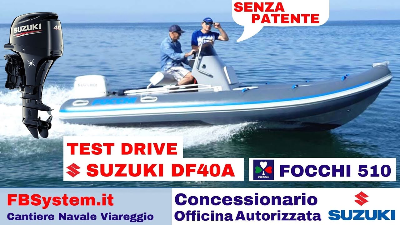 Test SUZUKI 40 cavalli