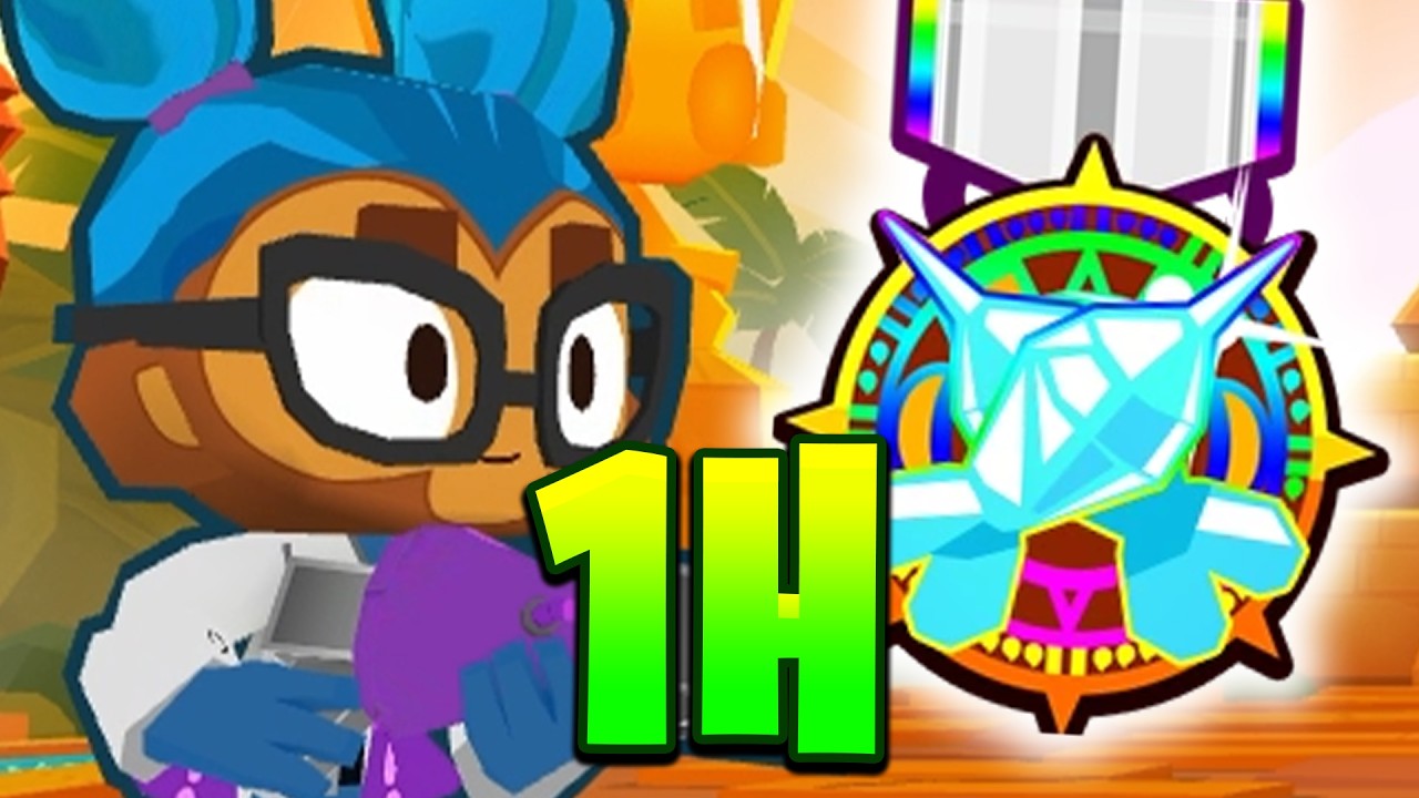 GODZINA SPOCONYCH GIER... 😎 w BLOONS TD BATTLES 2 PL