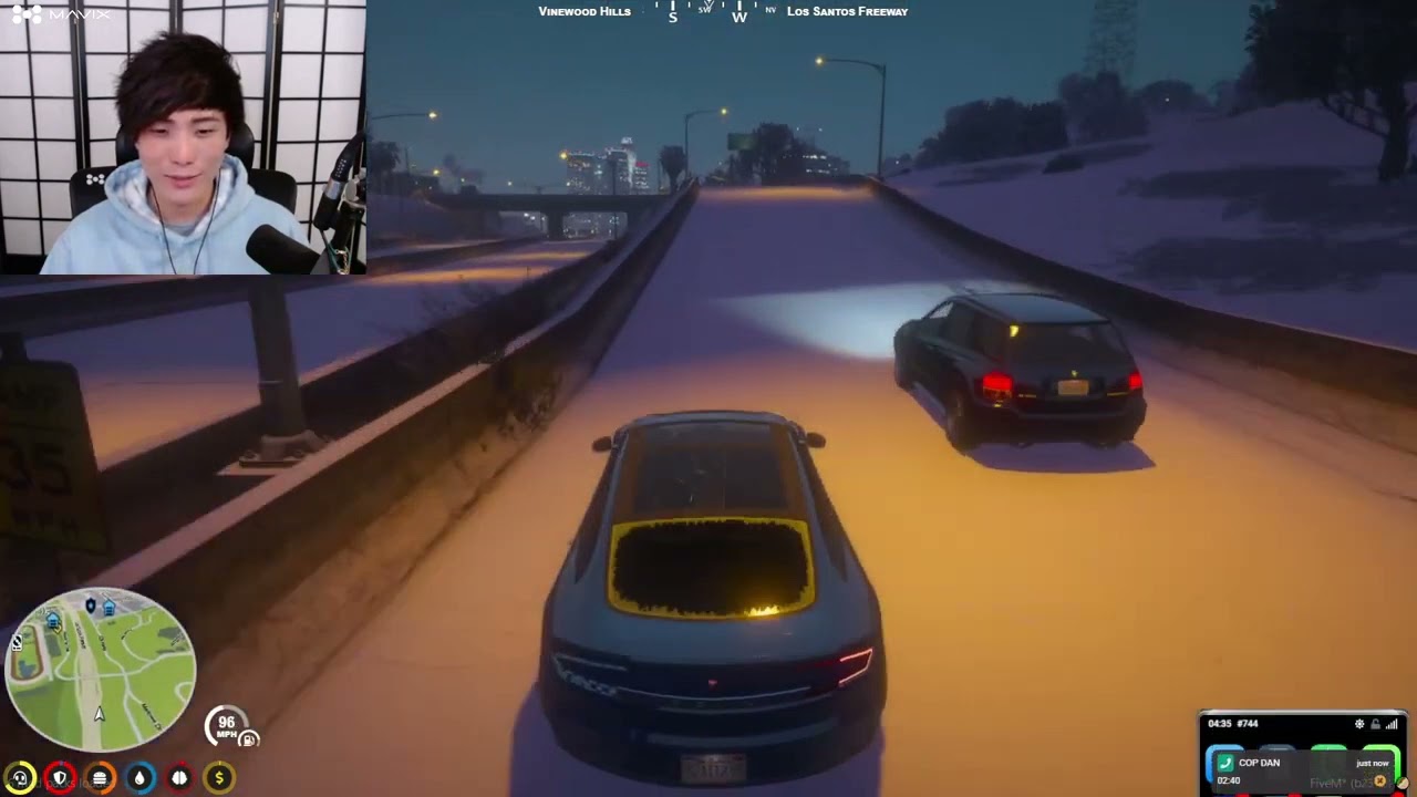 Officer Dan is still INVESTIGATING the shadow leader Yuno
