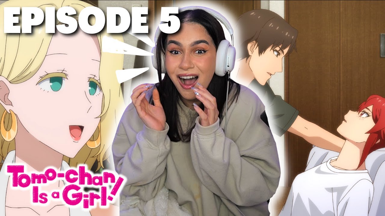 A SLEEPOVER? 😳| Tomo-chan Is a Girl Episode 5 Reaction