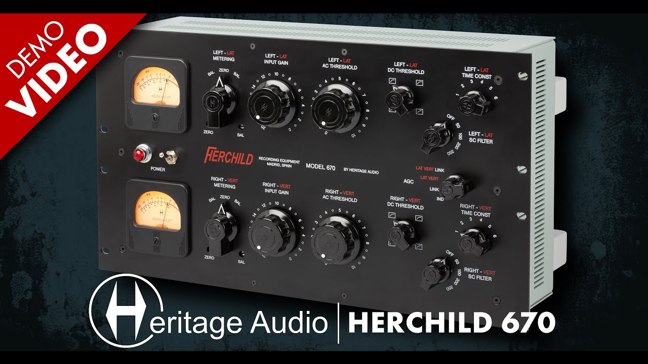 Heritage Audio - Herchild 670 Compressor - KMR Demo Room