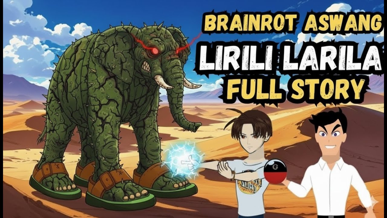 BRAINROT LIRILI LARILA  Kontra Aswang Hunters | FULL COMPILATION | Pinoy Animation