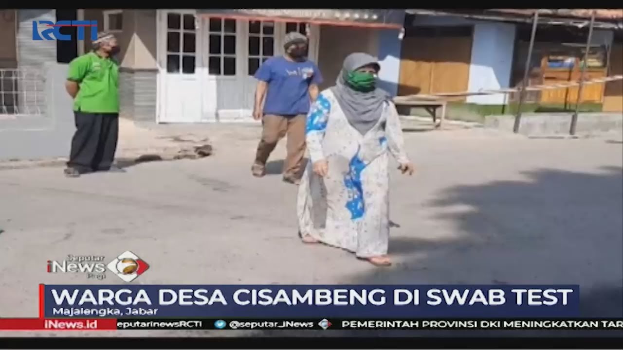 Berinteraksi dengan Pasien Positif, 23 Warga Desa Cisambeng, Majalengka, di Swab Test - SIP  27/07