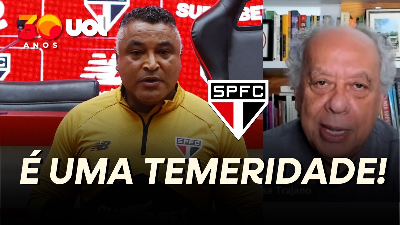 SÃO PAULO DEMITIR CRESPO E CONTRATAR ROGER MACHADO É UMA TEMERIDADE!, ALERTA TRAJANO