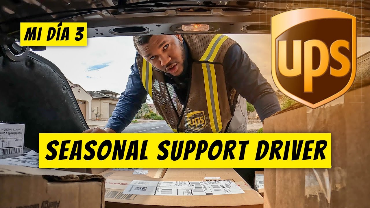 Day 3 Seasonal Support Driver (SSD) / haciendo UPS en mi CARRO / SI YO PUEDO, TÚ TAMBIÉN! 