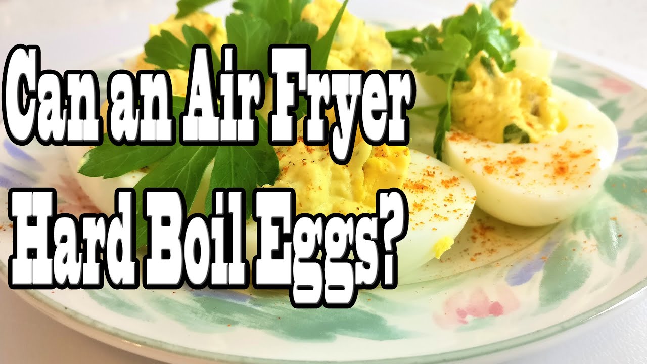 The Secret to PERFECT Hard Boiled Eggs in an Air Fryer Oven