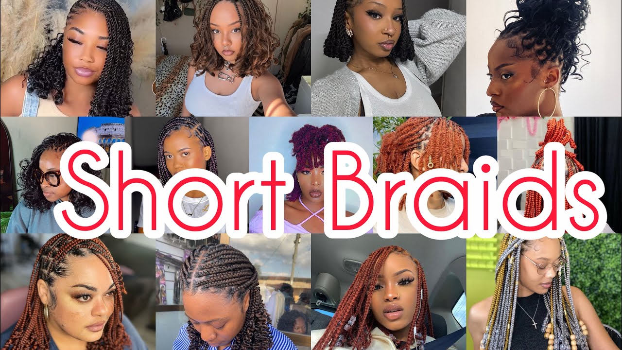 ‼️Latest Short Knotless Box Braids Hairstyles For Black Women🔥the Best For 2026