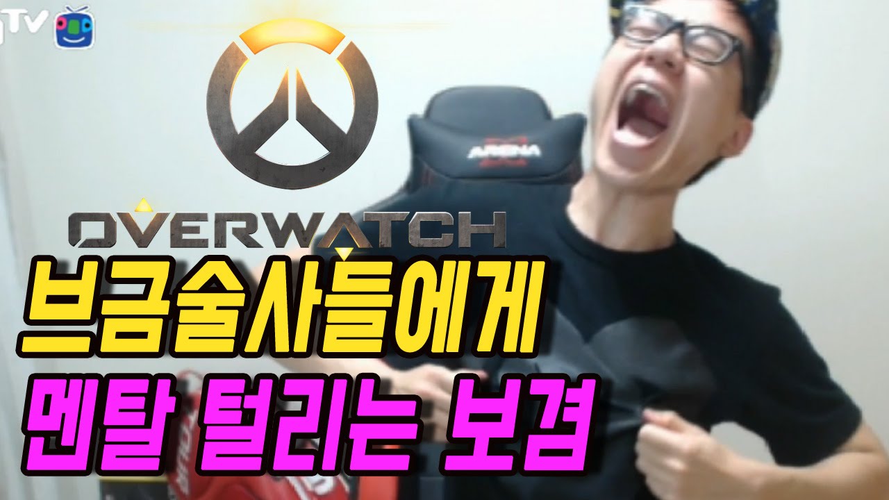 오버워치 브금술사들에게 멘탈 털리는 보겸 흑역사 대방출