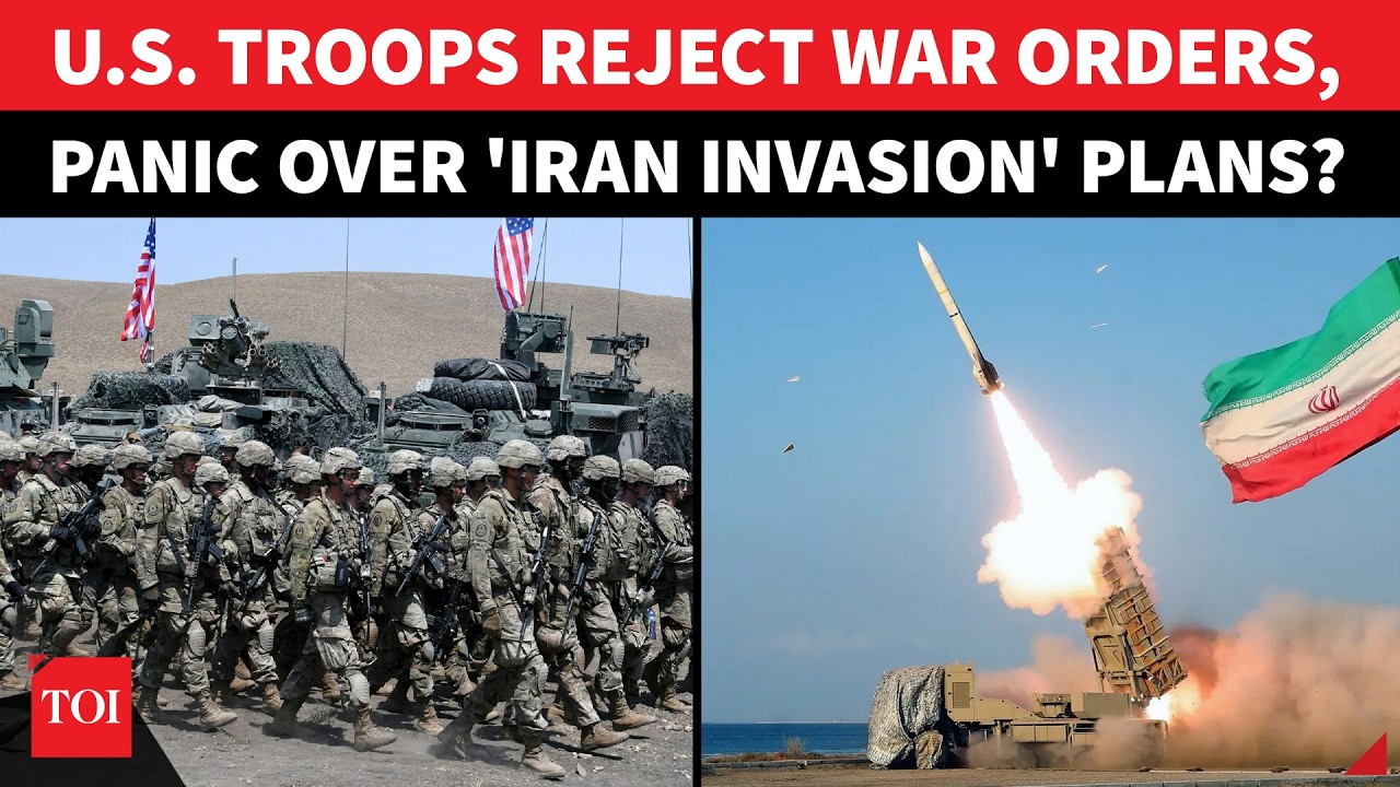 American Troops Scramble To 'Dodge Iran War Orders'? Major Blow To Trump’s Iran War Push | Watch