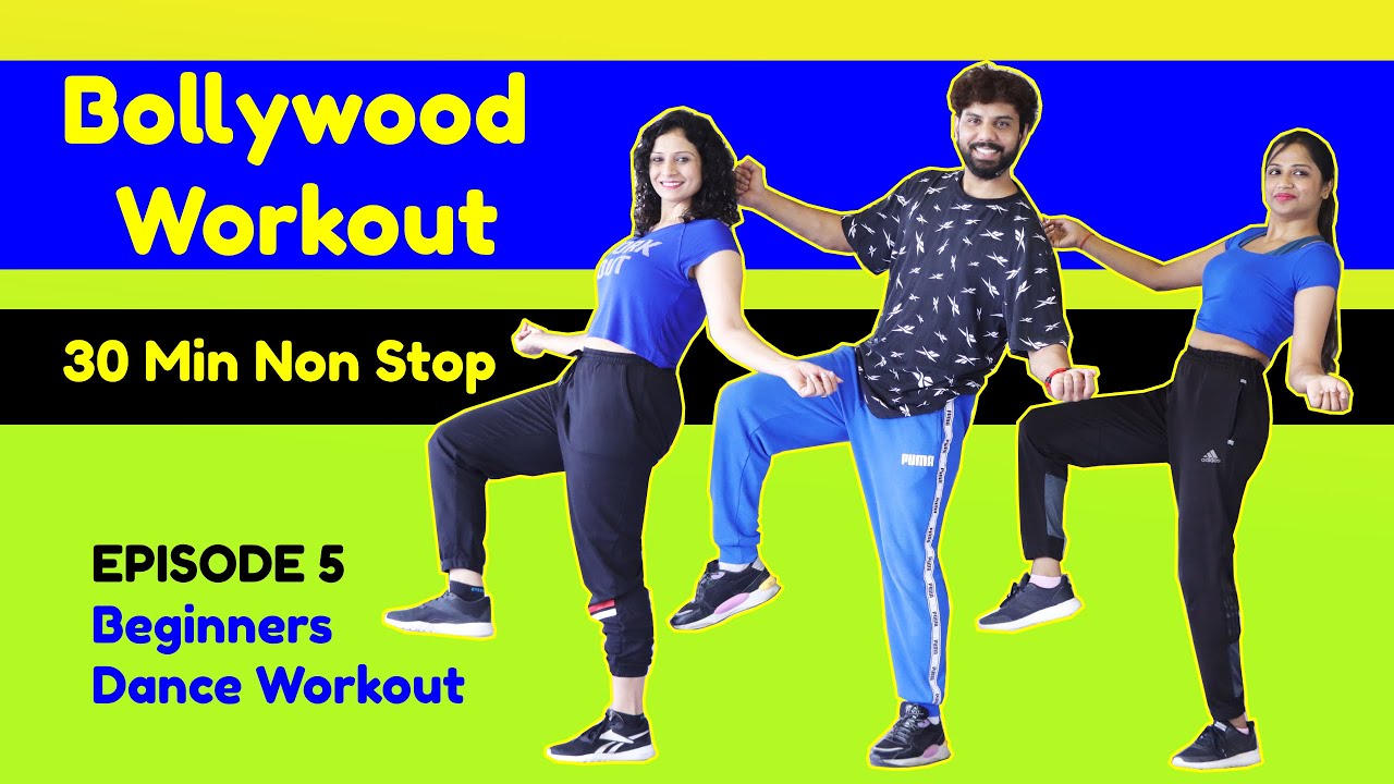 Bollywood Dance Workout S01-E05 | 30 Min Non Stop Beginners Dance Workout |FITNESS DANCE With RAHUL