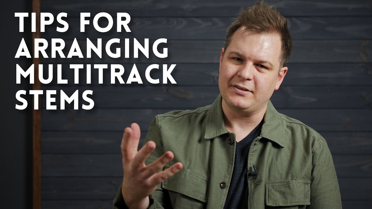 Tips for Arranging Multitracks Stem Files in Your Worship Services