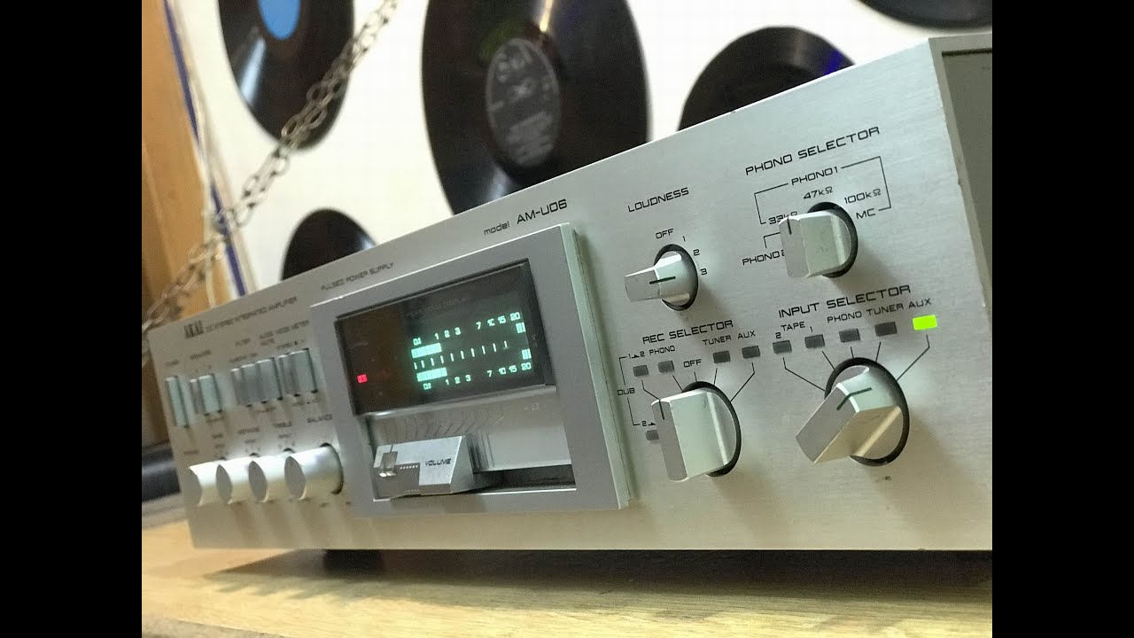 Akai AM-U06 DC Stereo Integrated Amplifier - Specs/Specifications Are Mentioned In Descriptions: