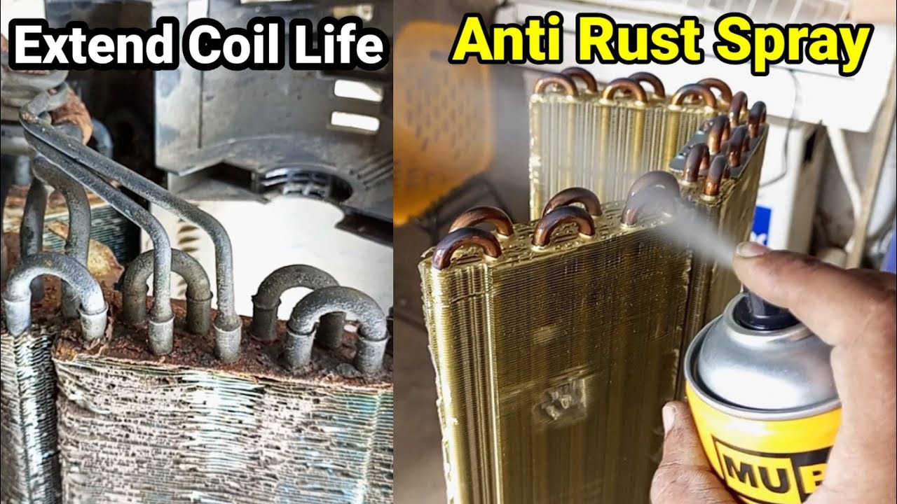 split ac cooling coil protection|how to increase life of split ac cooling coil|cooling coil safety