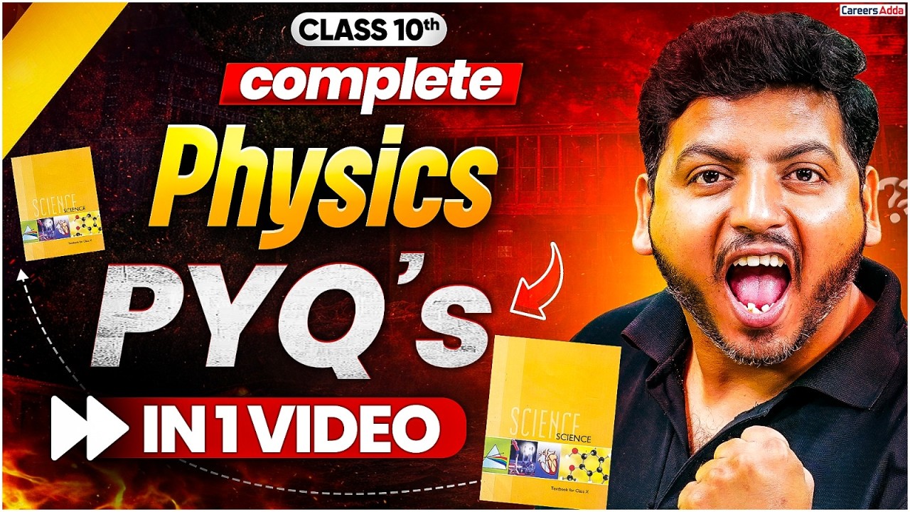 Class 10 Physics Most Repeated PYQs 🔥 | Complete Biology in 1 Video | Board Exam 2025-2026