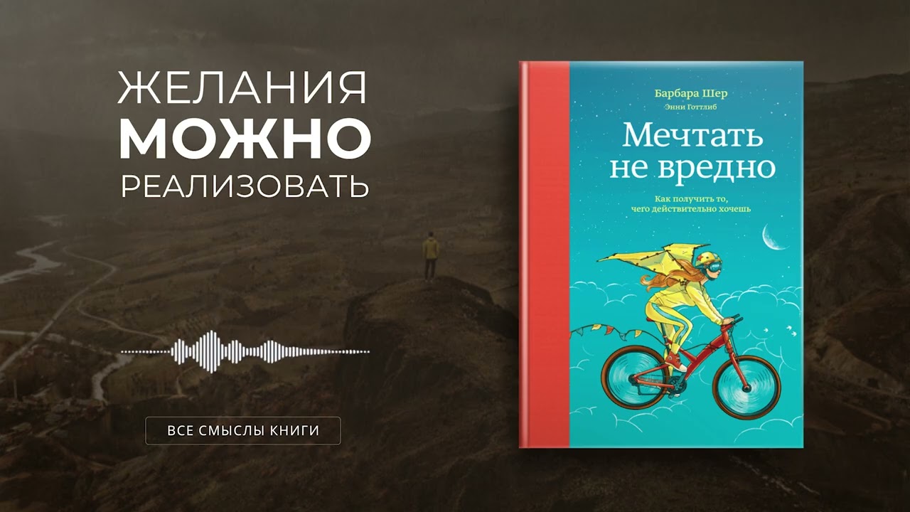 Мечтать не вредно. Барбара Шер | Все смыслы книги за 11 минут