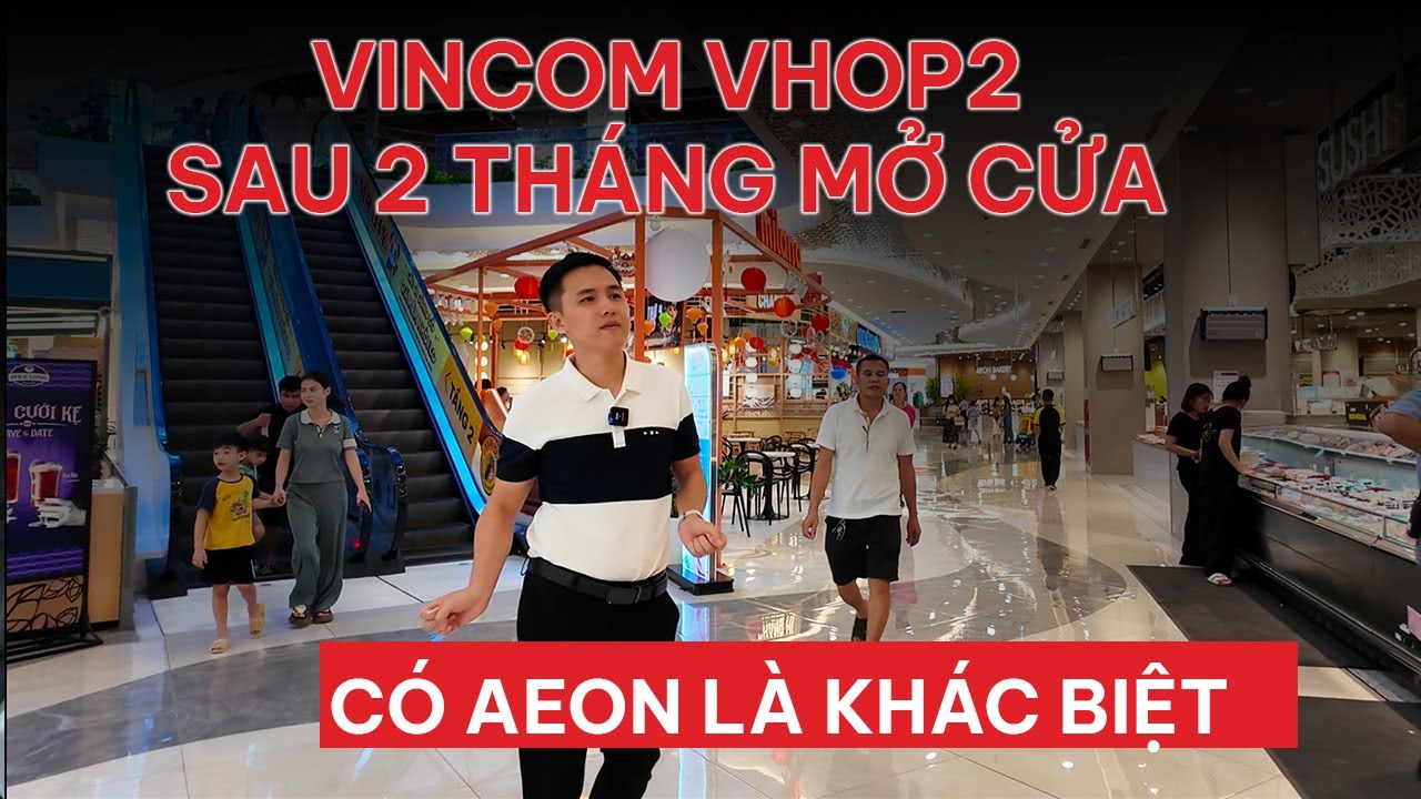 Thực tế Vincom tại Vinhomes Ocean Park 2 sau khi khai trương | Vắng như "chùa Bà Đanh" ?