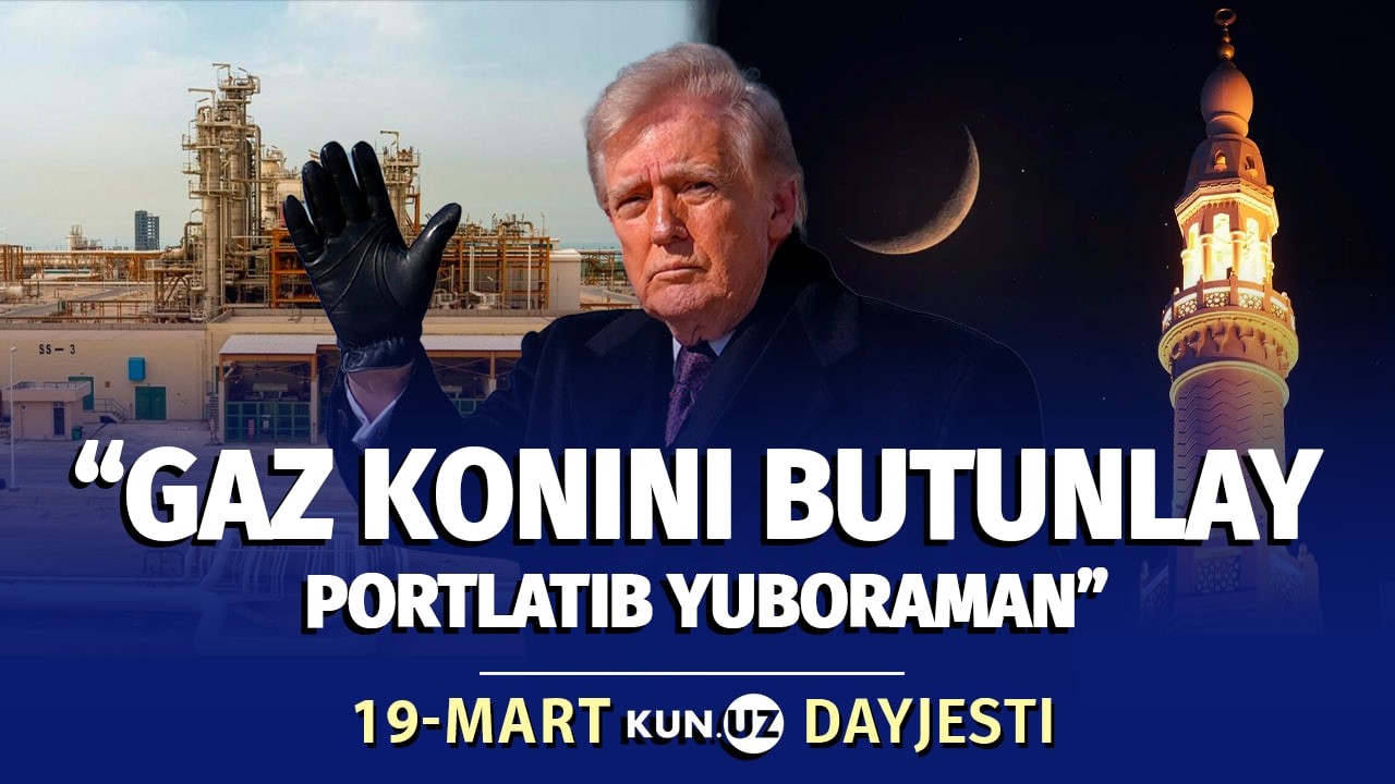 Trampning Eronga qoʻshin kiritish rejasi va yakunlangan Ramazon – kun dayjesti