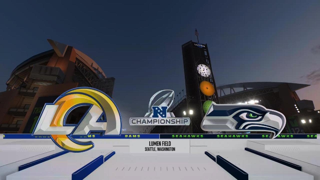 Madden NFL 26 los angels 🐏 ram vs Seattle seahawks 