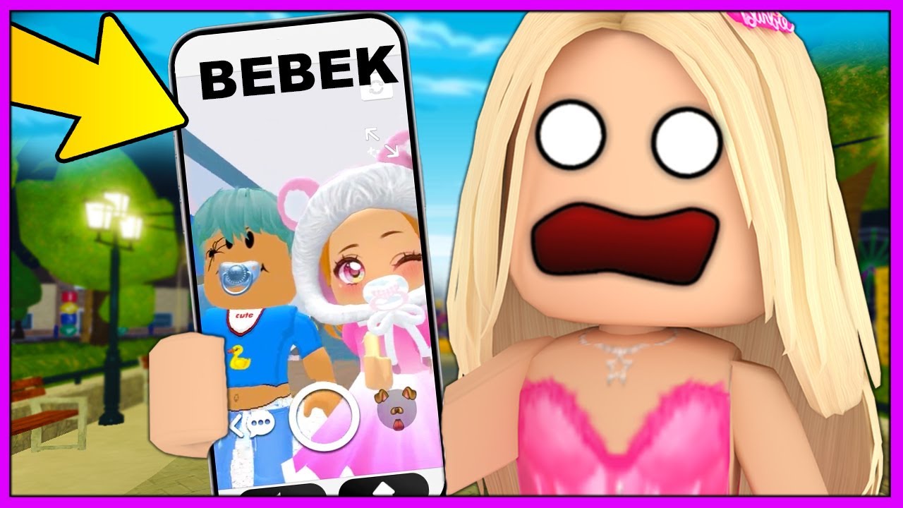 ROBLOX SNAPCHATTE BEBEK OLARAK EVLAT EDİNİLDİK! 😍