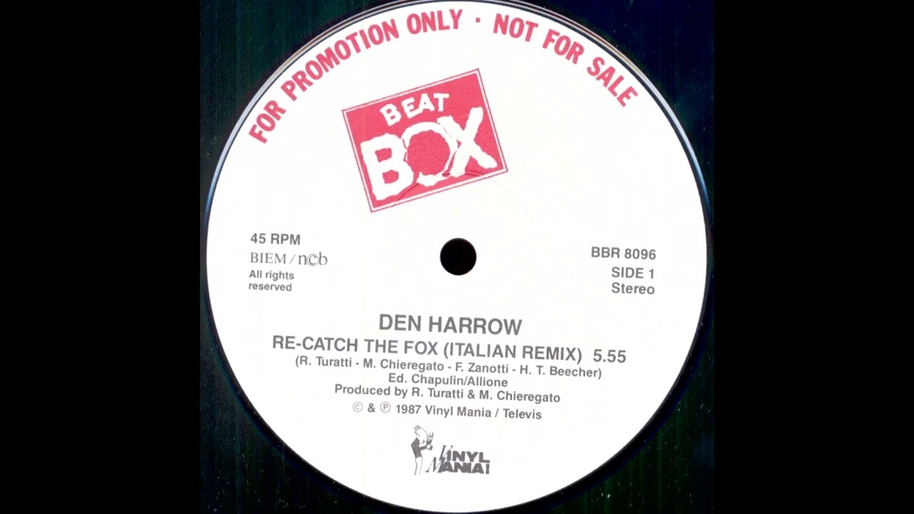 Den Harrow - Catch The Fox (Re-Catch The Fox Italian Remix)