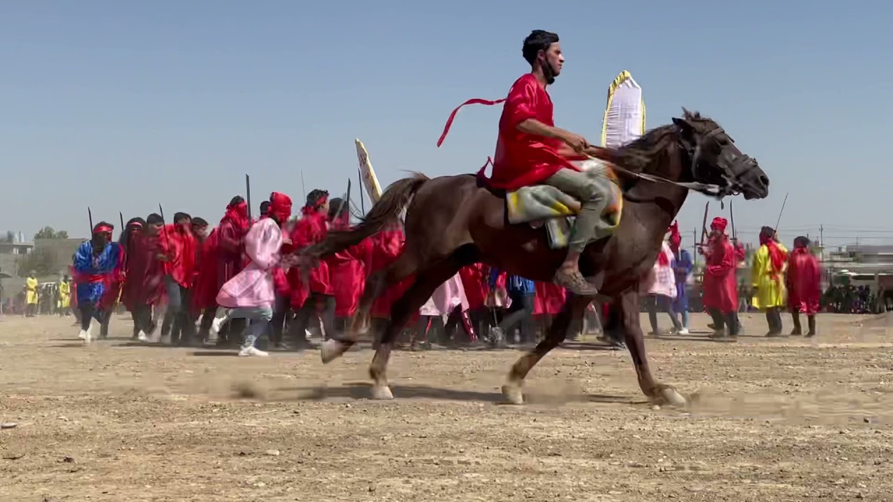 تمثيلية واقعة الطف (تشابه)من ارض القبة (قره قوين)🖤🏴المقطع مو كامل لان جنت خارج التصوير اعتذر 💔