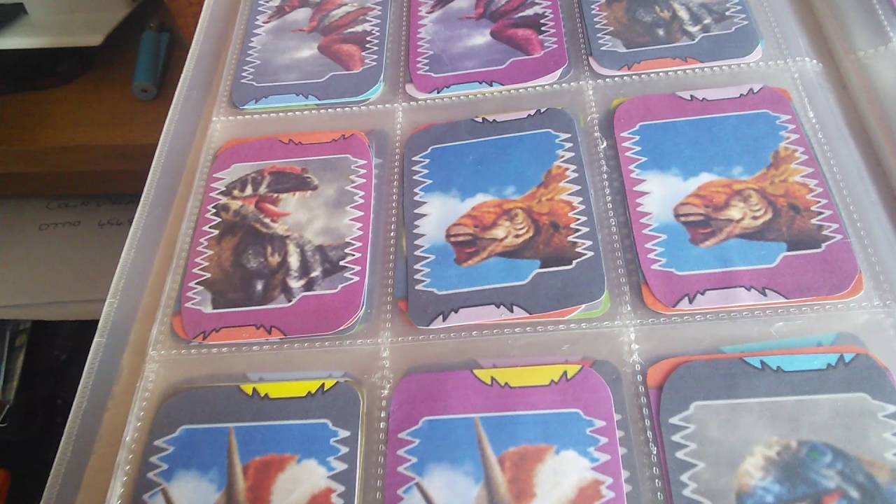 Dinosaur King anime card collection COMPLETE DINO SETS.