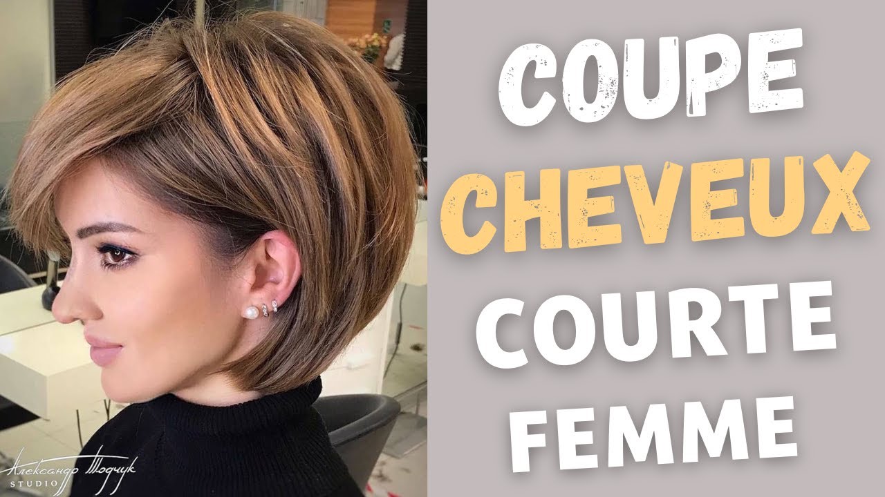 COUPE DE CHEVEUX COURTE 2023 TENDANCE - COIFFURE CHEVEUX COURT 2023 FEMME