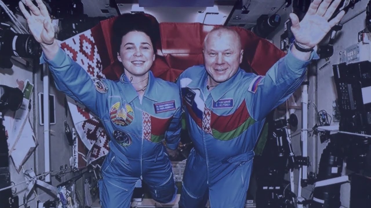 Герои-космонавты Марина Василевская и Олег Новицкий посетили Солигорск