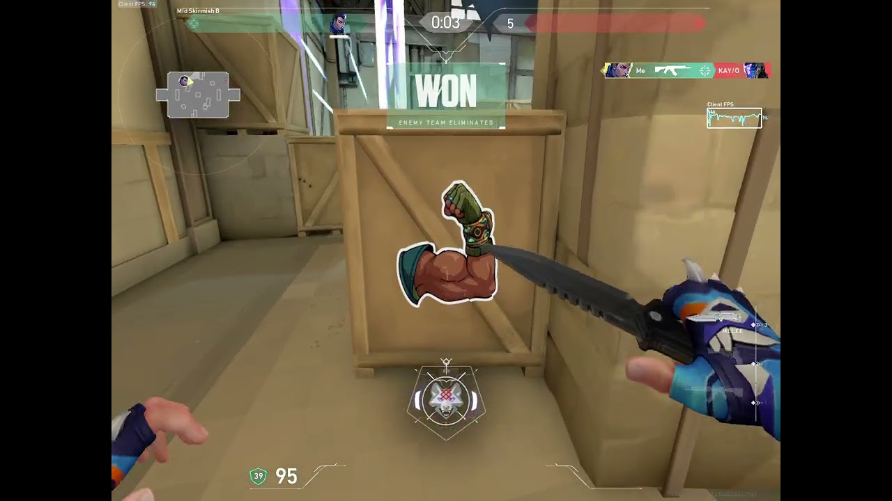 VALORANT   çarpışma 1v2