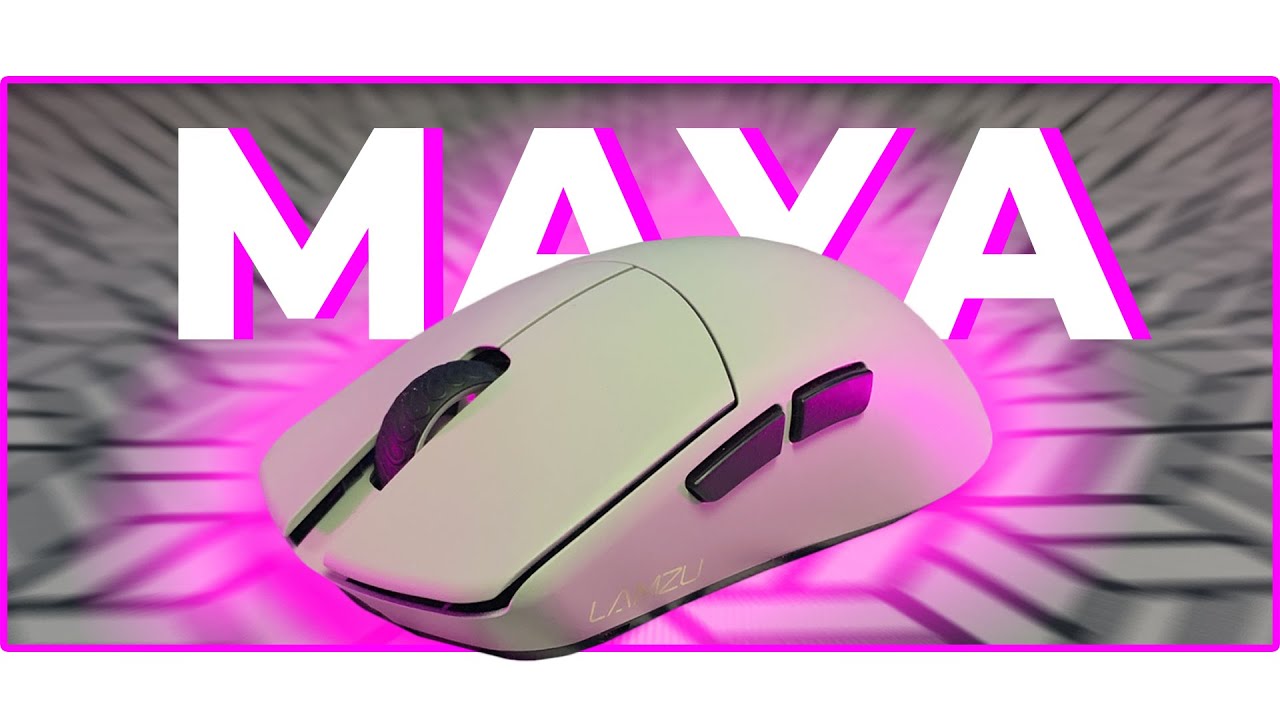 🖱️ НОВЫЙ ХИТ 2024! 45г + ТОП начинка! БЕСПРОВОДНАЯ игровая мышь Lamzu MAYA обзор