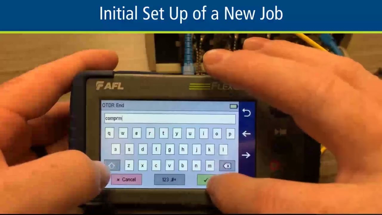 FlexScan® FS200 Tech Talk - Saving and Recalling an FS200 Test